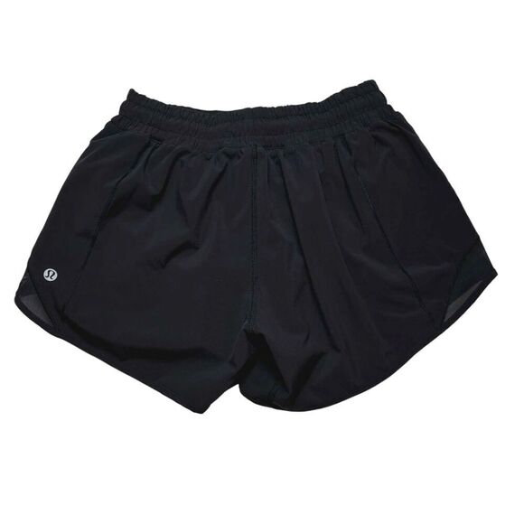 Lululemon Hotty Hot Short Low-Rise 4" Black - Picture 4 of 8